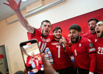 Faeser gratuliert: Ukraine und Georgien fahren zur Fußball-EM nach Deutschland