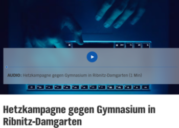 Nach Polizeieinsatz an Schule in Vorpommern: Mainstream sieht "Hetzkampagne"