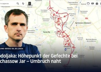 Podoljaka: Höhepunkt der Gefechte bei Tschassow Jar – Umbruch naht