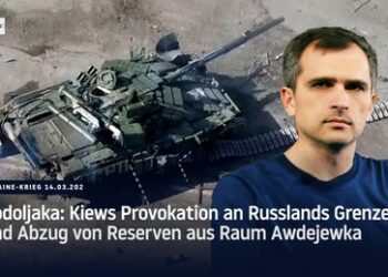 Podoljaka: Kiews erfolglose Provokation an Russlands Grenze und Abzug von Reserven um Awdejewka