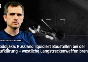 Podoljaka: Russland verbessert merklich seine Aufklärung – westliche Langstreckenwaffen brennen
