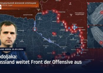 Podoljaka: Russland weitet Front der Offensive aus