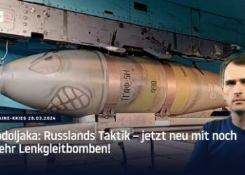 Podoljaka: Russlands Taktik – jetzt neu mit noch mehr Lenkgleitbomben!