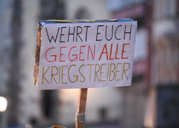 Tom Wellbrock: Gegen den Krieg!