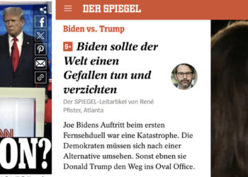Europäische Medienreaktion auf Bidens katastrophalen Auftritt: Old Man Walking bis Good Night, Joe!