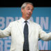I like Nigel: Putin-Banner unterbricht Auftritt des Brexit-Vorkämpfers Nigel Farage