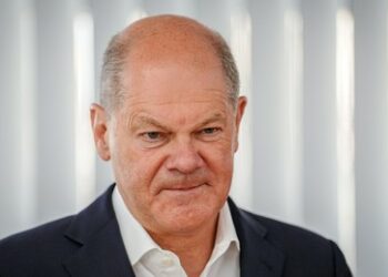 Olaf Scholz – das Problem des aufrechten Ganges