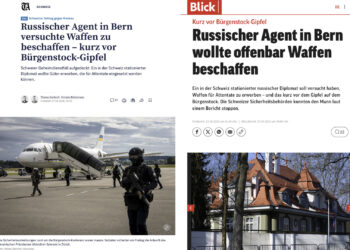 Plagiat in Bürgenstock: Schlusserklärung des Schweizer Ukraine-Friedensgipfels abgeschrieben