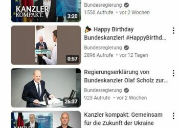 Wer ist das noch mal? Russland hat vergessen, dass es Olaf Scholz noch gibt