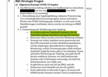 "RKI-Files" belegen: Rede von "Versuchskaninchen" für Impfstoff war kein flapsiger Versprecher