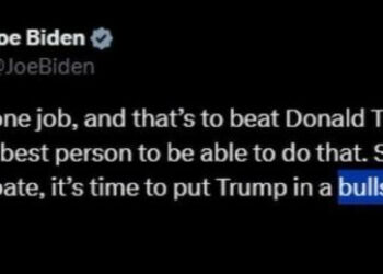 Biden löscht Tweet mit "Trump ins Fadenkreuz nehmen"