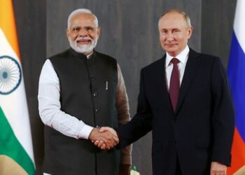 Kreml: Westen schaut "eifersüchtig" auf Modis Russland-Besuch