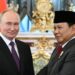Russlands Präsident Putin empfängt Indonesiens gewählten Staatschef Subianto