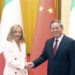 Wirtschaftskooperation im Fokus: Italiens Meloni auf Staatsbesuch in China