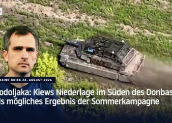 Podoljaka: Kiews Niederlage im Süden des Donbass als mögliches Ergebnis der Sommerkampagne