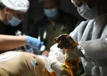 Russische Mediziner setzen in Feldlazaretten auf neue Technologien