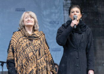 Umfrage: Einsatz für Friedensverhandlungen für 43 Prozent der Wähler wahlentscheidend