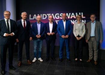 "Sie sind 'ne lahme Ente!" TV-Debatte zur Thüringen-Wahl im MDR