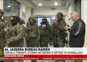 Israelische Armee stürmt Al-Jazeera-Büro im Westjordanland