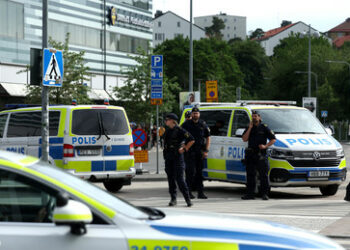 Kindersoldaten tränken Schweden in Blut