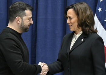 Medien: Selenskij trifft Harris und Trump bei Besuch in USA