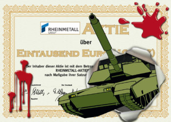 Nein zu Krieg und Hochrüstung! Friedensdemonstration in Berlin am 3. Oktober