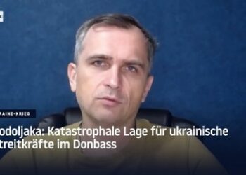 Podoljaka: Katastrophale Lage für ukrainische Streitkräfte im Donbass