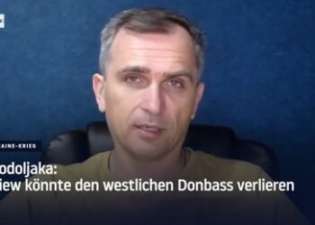 Podoljaka: Kiew könnte den westlichen Donbass verlieren