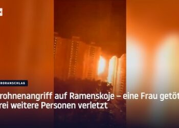 Schwerer Drohnenangriff auf Moskau: Eine Tote, Verletzte und Sachschäden