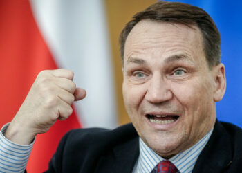 Selenskij streitet sich mit Polens Außenminister Sikorski bei Treffen in Kiew