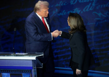 Unspektakulär: Die erste und einzige TV-Debatte im US-Wahlkampf zwischen Trump und Harris