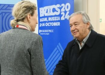 Guterres zu BRICS-Gipfel in Russland eingetroffen