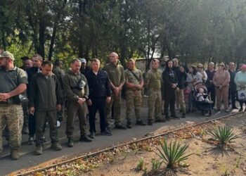 Medienbericht: Rund 100 ukrainische Soldaten treten in öffentlichen "Streik"