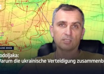Podoljaka: Warum die ukrainische Verteidigung zusammenbricht