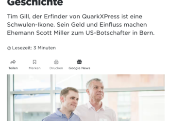 Schwuler US-Botschafter in der Schweiz und sein Sugardaddy: "Geld aller Russen einziehen!"