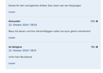 Wie sich aus der Ukraine "Geflüchtete" am Steuergeld des kleinen Schweizers bereichern