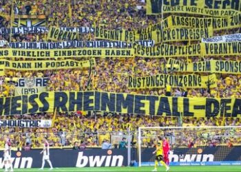 BVB-Mitgliederversammlung lehnt Werbedeal mit Rüstungskonzern Rheinmetall ab