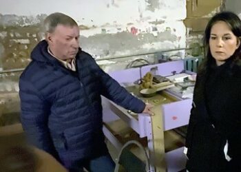 Einwegticket nach Kiew für Annalena – bevor Deutschlands Wirtschaft unwiederbringlich verkümmert