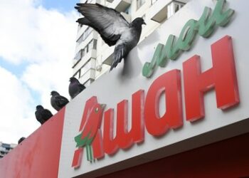 Französische Supermarktkette Auchan erörtert Pläne zur Erweiterung der Geschäfte in Russland