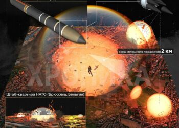 Nuklearfähige Oreschnik-Rakete kann Brüsseler NATO-Hauptquartier von der Erdoberfläche tilgen