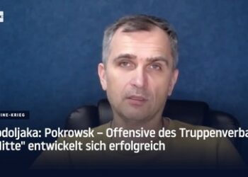 Podoljaka: Pokrowsk – Offensive des Truppenverbandes "Mitte" entwickelt sich erfolgreich