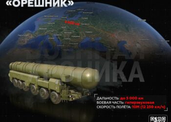 Russisches Militär: Oreschnik kann ungehindert Ziele in ganz Europa treffen