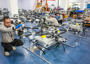 Bloomberg: China schränkt Export von Drohnenbauteilen in den Westen ein