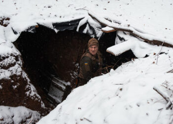 Ukrainische Brigade verlässt ihre Stellungen an der Frontlinie