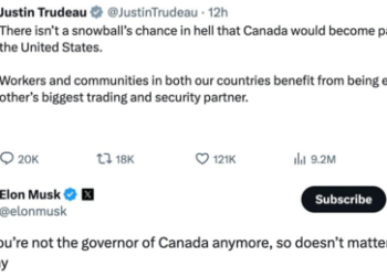 Elon Musk zu Trudeau: "Mädel, es ist egal, was du sagst"