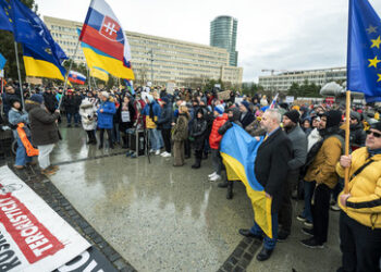 Fico nennt "Georgische Legion" als Organisator der Proteste in der Slowakei