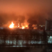 Großbrand auf Azetonfabrikgelände im Gebiet Leningrad (Video)