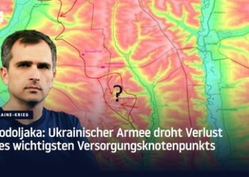 Podoljaka: Ukrainischer Armee droht Verlust des wichtigsten Versorgungsknotenpunkts