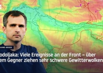 Podoljaka: Viele Ereignisse an der Front – über dem Gegner ziehen sehr schwere Gewitterwolken auf