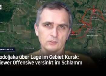 Podoljaka über Lage im Gebiet Kursk: Kiewer Offensive versinkt im Schlamm